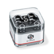 SCH14010401 Schaller S-Lock Strap Locks (2 pieces), Black (SCH1446)