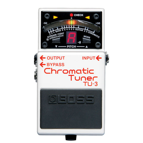 TU-3 BOSS Chromatic Tuner Pedal