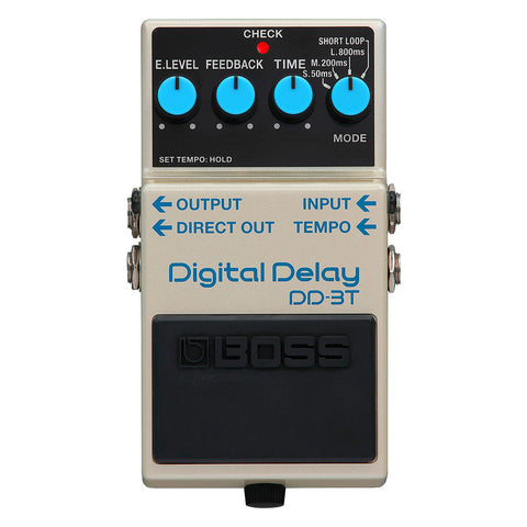 DD-3T BOSS Digital Delay Tap Tempo Effect Pedal