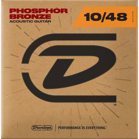 DAP1048 Dunlop Phosphor-Bronze Strings-Extra Light-10-48