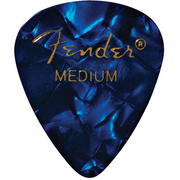 Fender Shape Premium Celluloid Picks 12 pack, Blue Moto