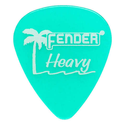 Fender 351 California Clear Picks 12 pack