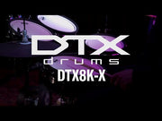 Yamaha DTX8 Series DTX8K-X Silicone-Pad Digital Drum Set