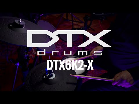 Yamaha DTX6 Series DTX6K-2X Silicone-Pad Digital Drum Set