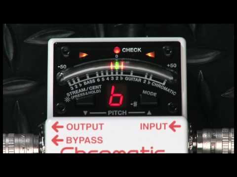 TU-3 BOSS Chromatic Tuner Pedal