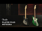 Fender Player Plus Meteora® HH, Maple Fingerboard, Silverburst