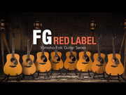 Yamaha FG/FS Red Label Series FG3 Acoustic Guitar