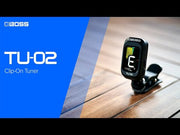 TU-02 BOSS Clip On Chromatic Tuner
