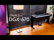 Yamaha Portable Grand Series DGX670 Digital Piano