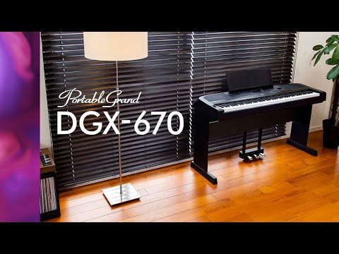 Yamaha Portable Grand Series DGX670 Digital Piano
