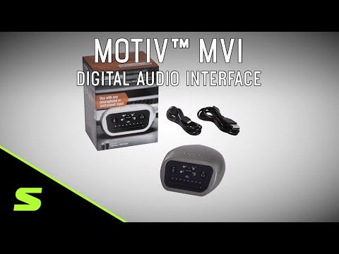 MVi/A-LTG Shure MVi-LTG Digital Audio Interface with USB & Lightning Cable