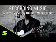 Shure MV51 Premium Home Studio Microphone w/USB-A & USB-C chord