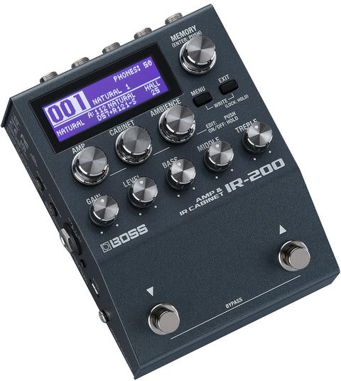 IR-200 BOSS Amp and Cabinet Simulator