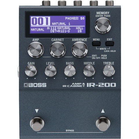 IR-200 BOSS Amp and Cabinet Simulator