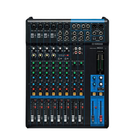 MG12 Yamaha 12 Channel Mixing Console