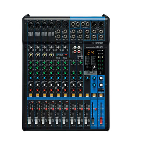 MG12XU Yamaha 12 Channel Mixing Console