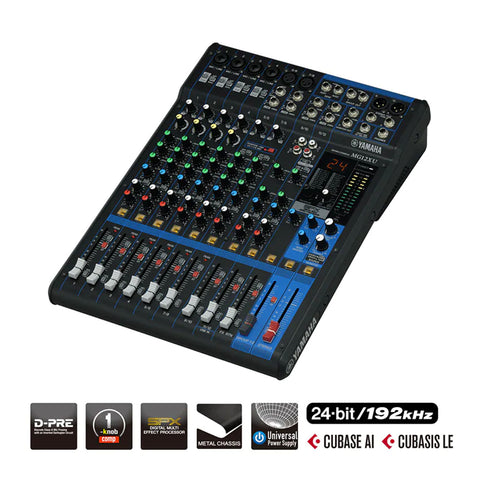 MG12XU Yamaha 12 Channel Mixing Console