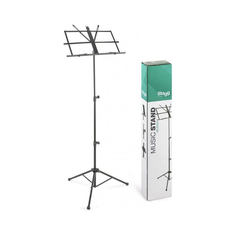 MUS-A4BK  Stagg Lyra Collapsible Tubular Music Stand