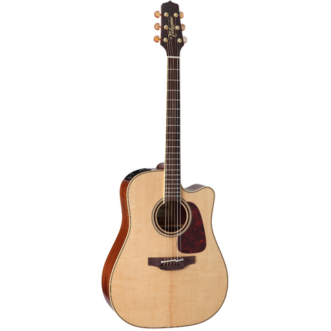 Takamine P4DC Dreadnought Cutaway Acoustic-Electric Guitar - Natural