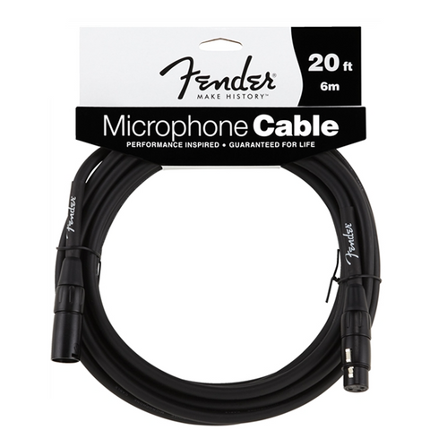 Fender Microphone Cable 10 Ft FM10