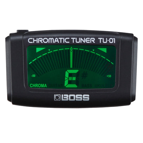 TU-01 BOSS Clip On Chromatic Tuner