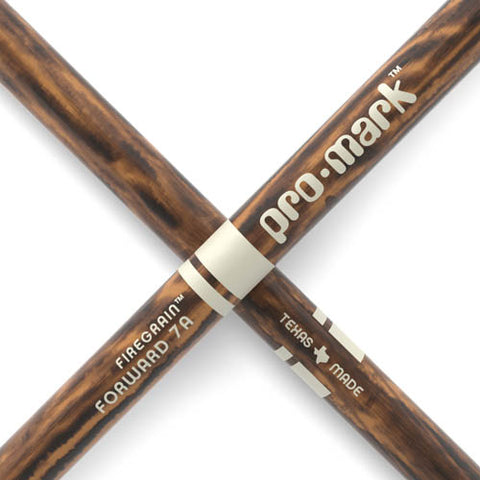 TX  Promark CLASSIC FireGrain Hickory Wood Tip Drum Stick