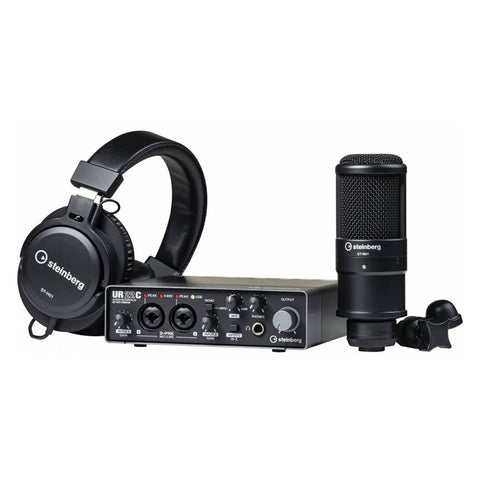 UR22CR Steinberg Audio Interface Pack Combo